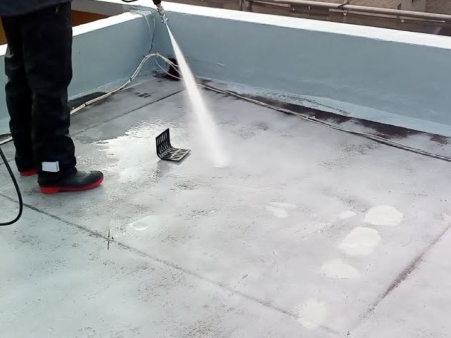 083228n | 横浜防水職人 屋上防水 高圧洗浄