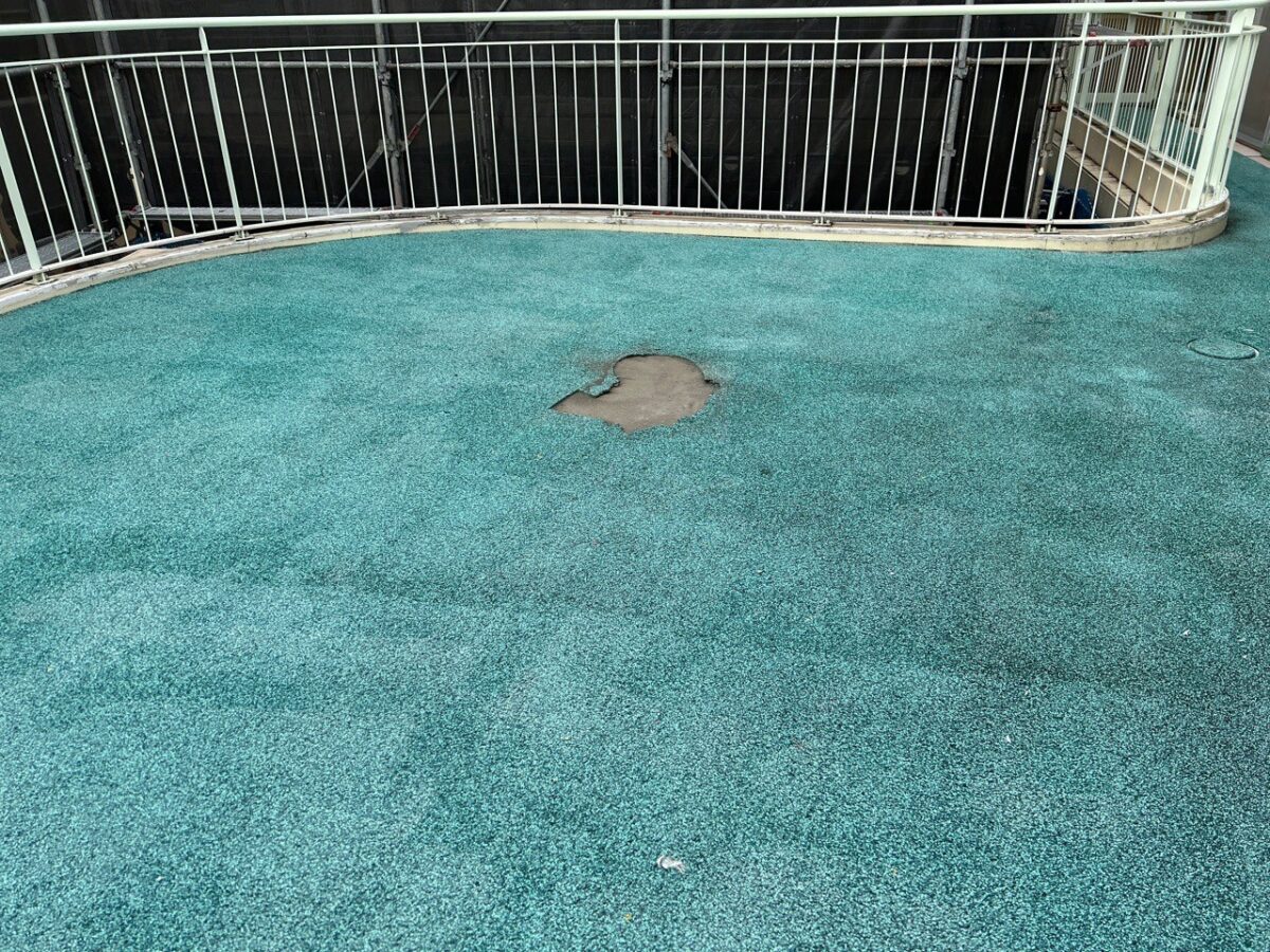 p1 | 防水工事は神奈川県横浜市の横浜防水職人 施工前の様子