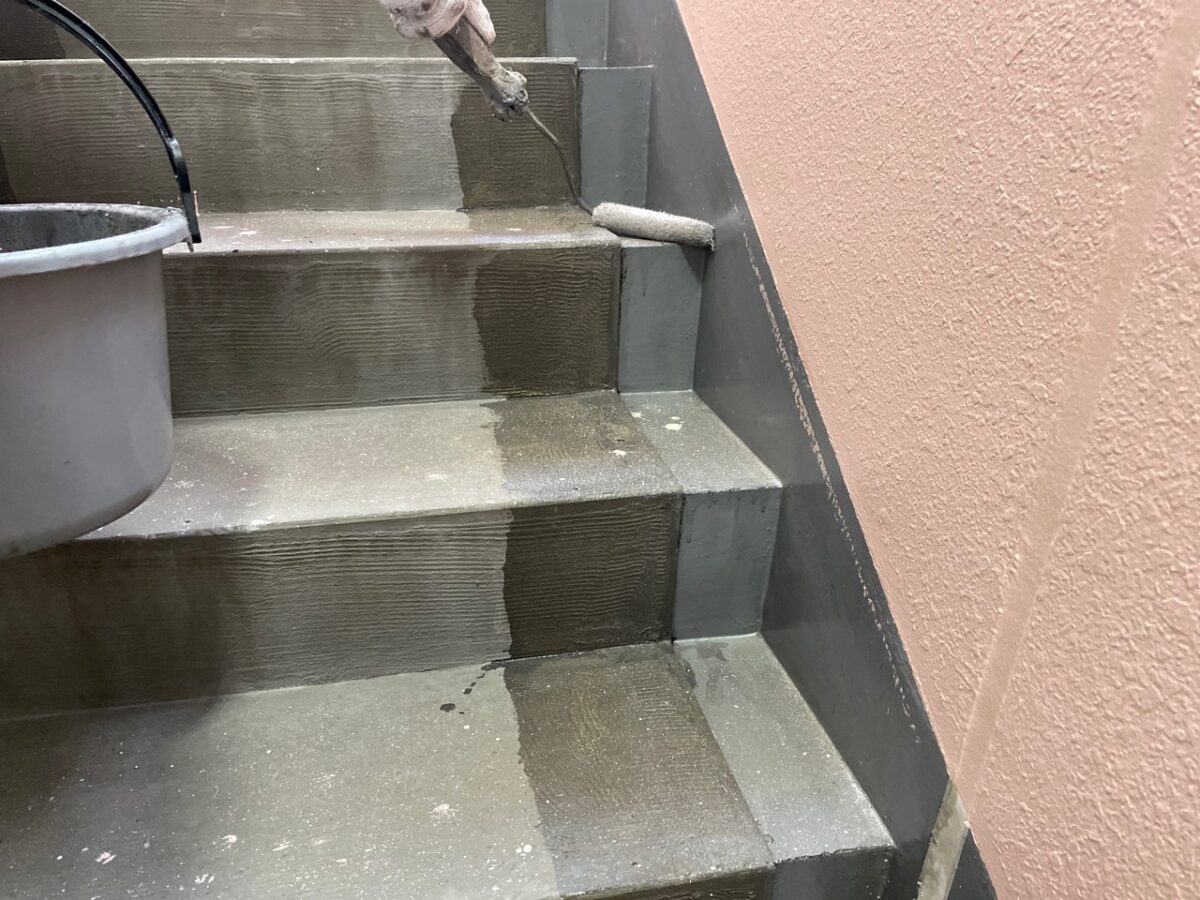 プライマー塗布

