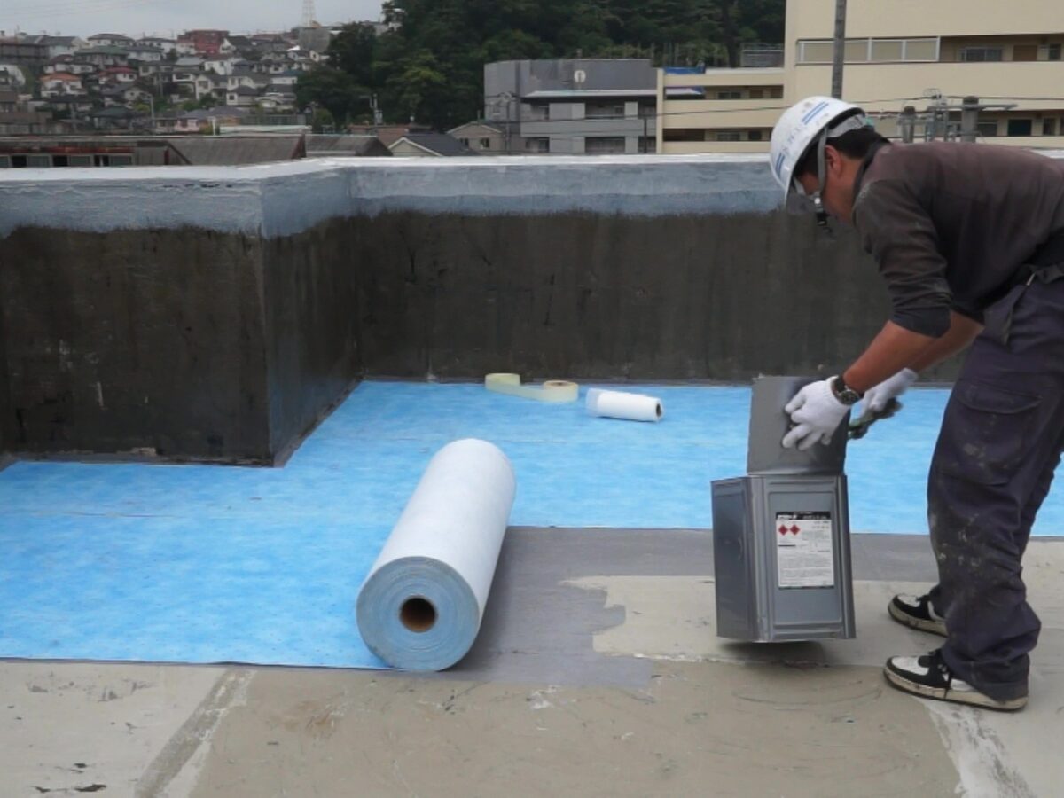 シール敷き込み