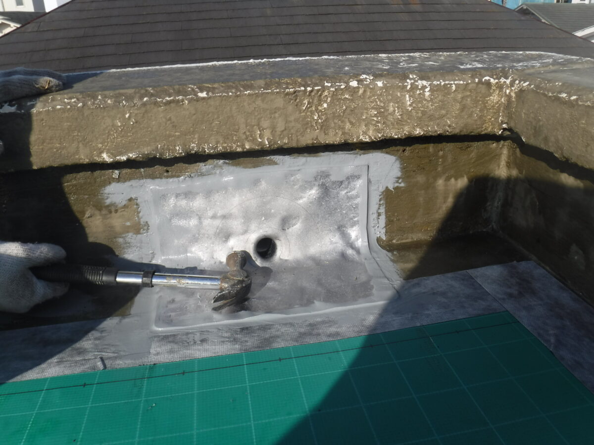 改修ドレン設置