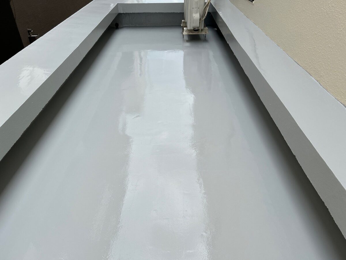 トップコート完了