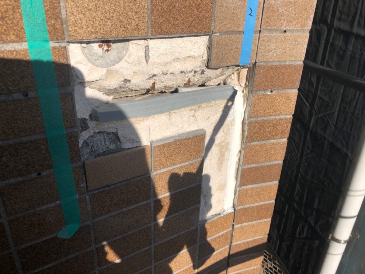 タイル下地補修