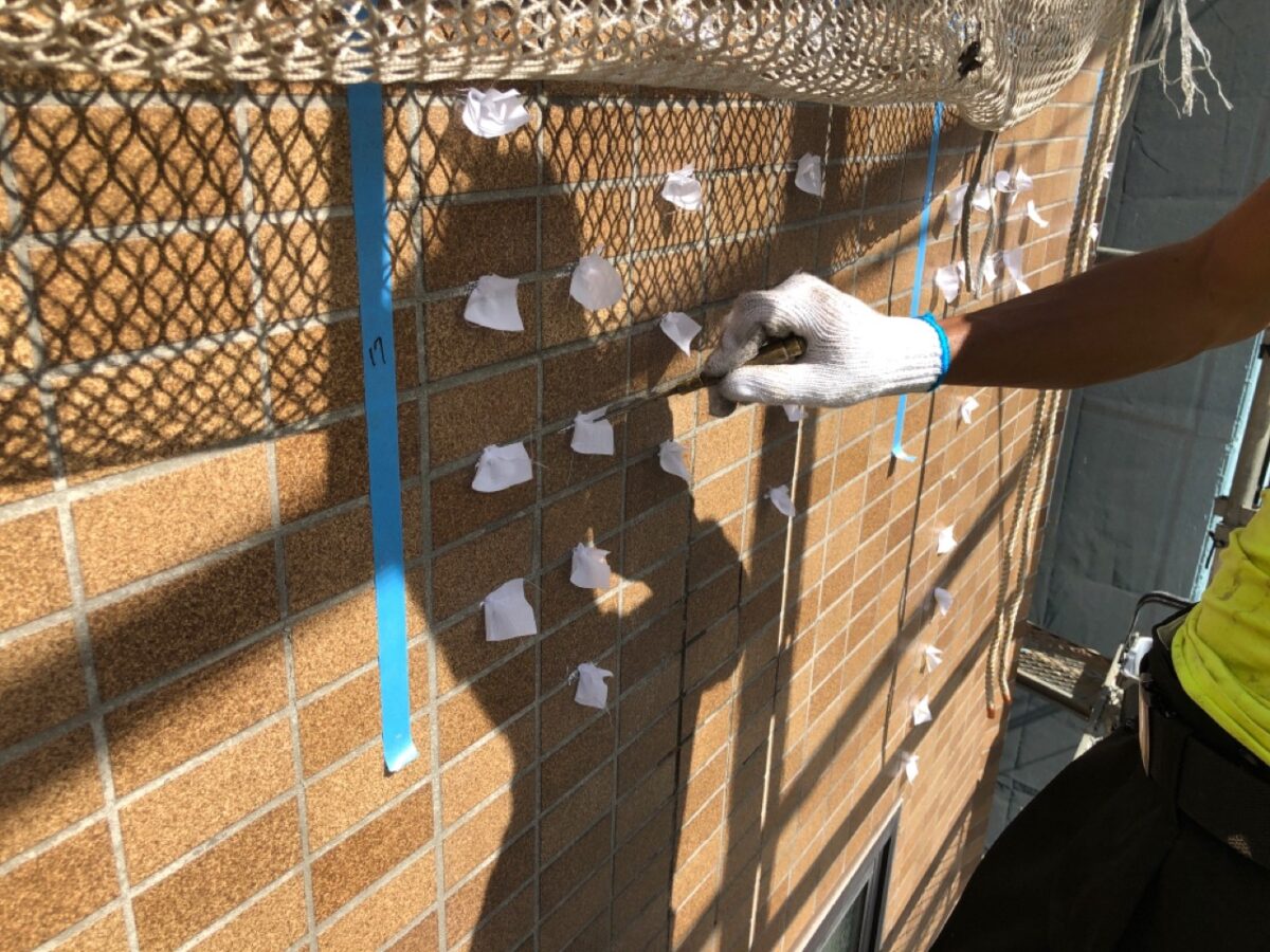 ステンレスピン挿入