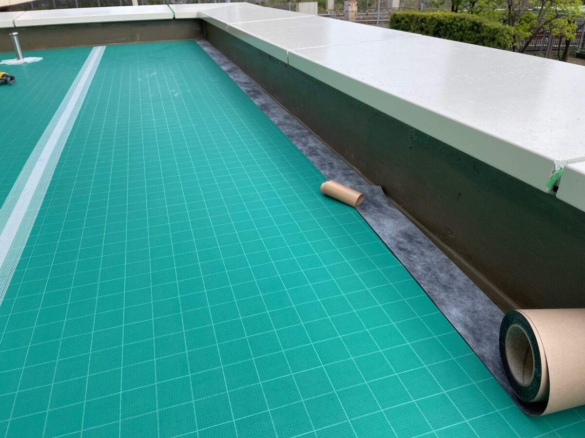 line_35285581627841 1 | 防水工事は神奈川県横浜市の横浜防水職人 シート端末MBテープ貼り