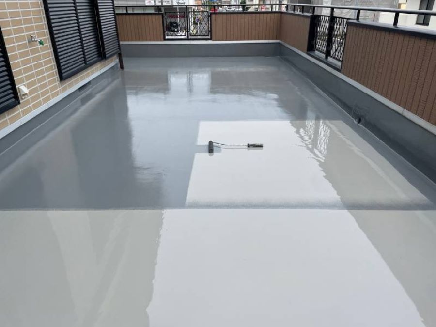 トップコート塗布