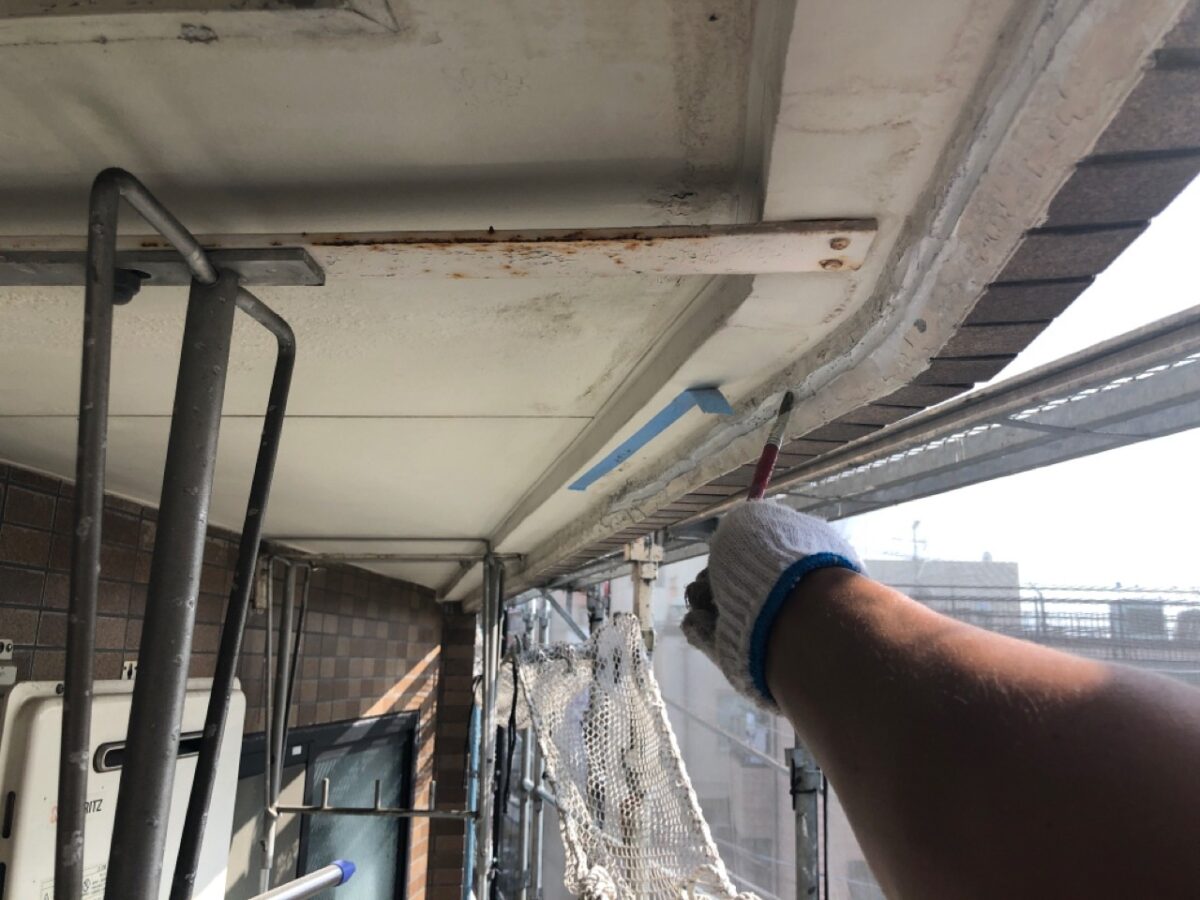 プライマー塗布二回目